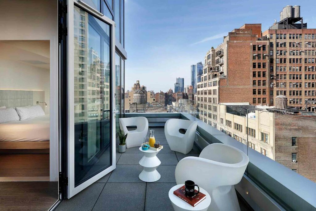 INNSiDE by Melia New York NoMad suite terrace