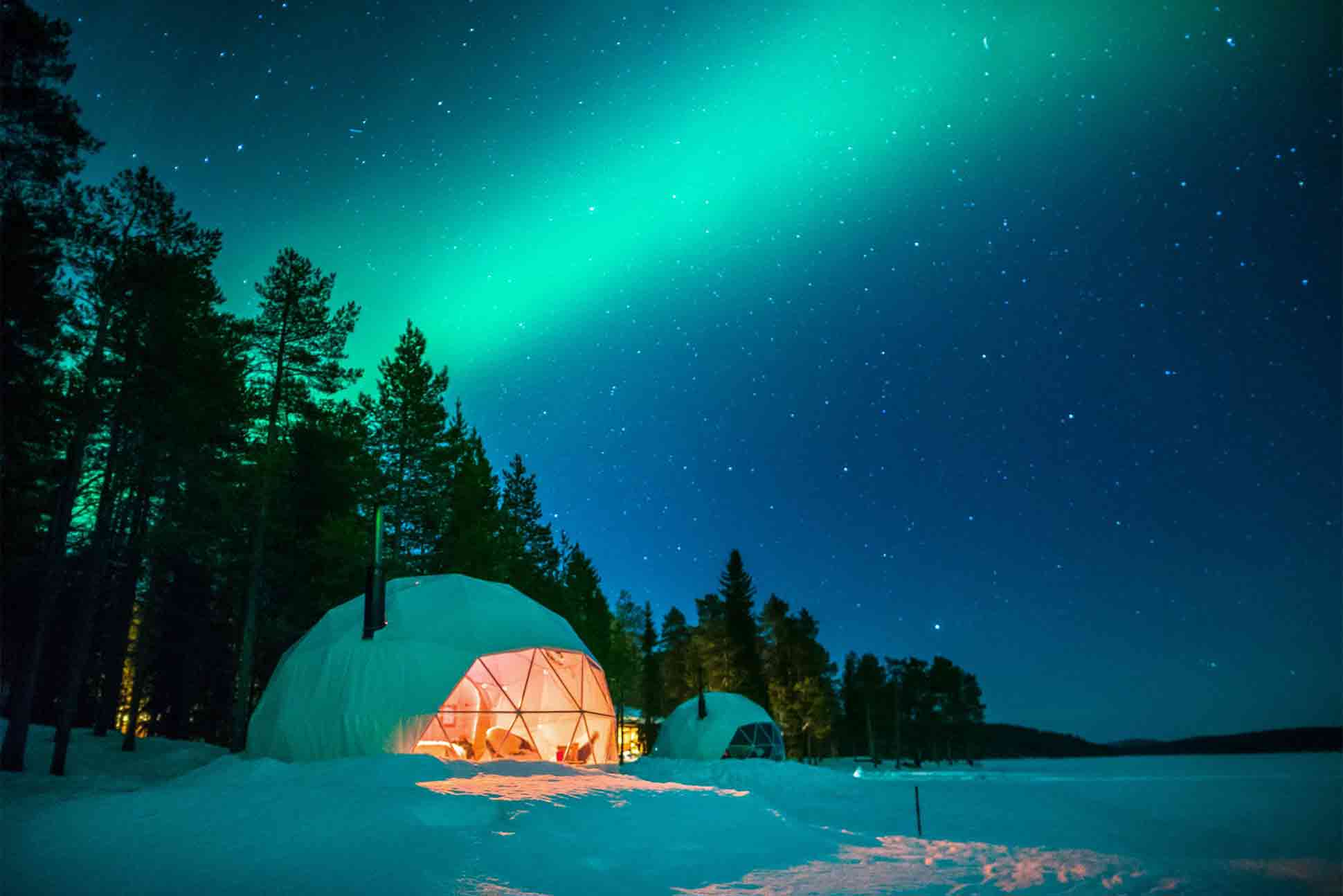 Aurora Domes Torassieppi, Finland 