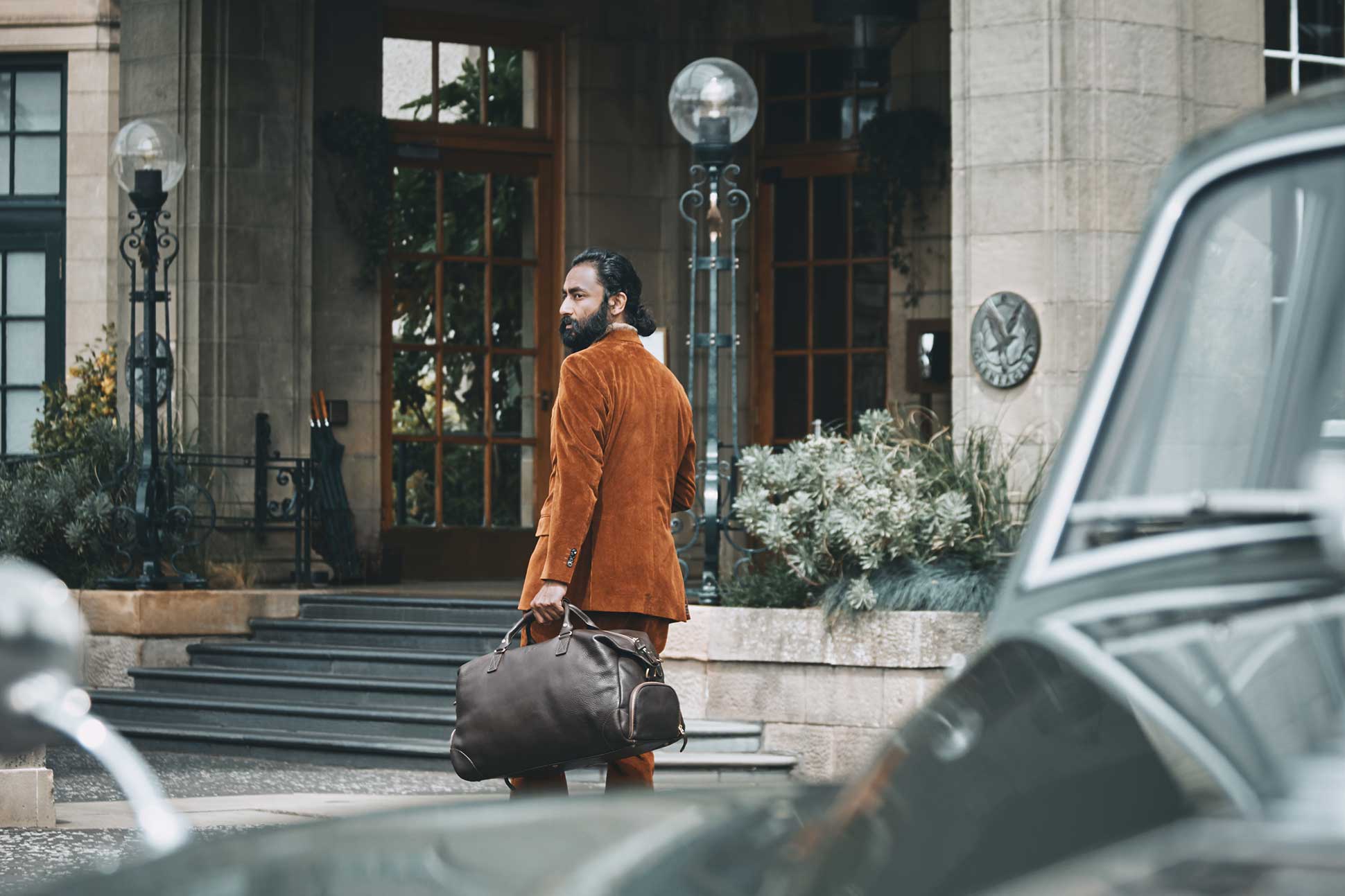 Model checking into the Gleneagles Hotel near Glen Artney, Scotland