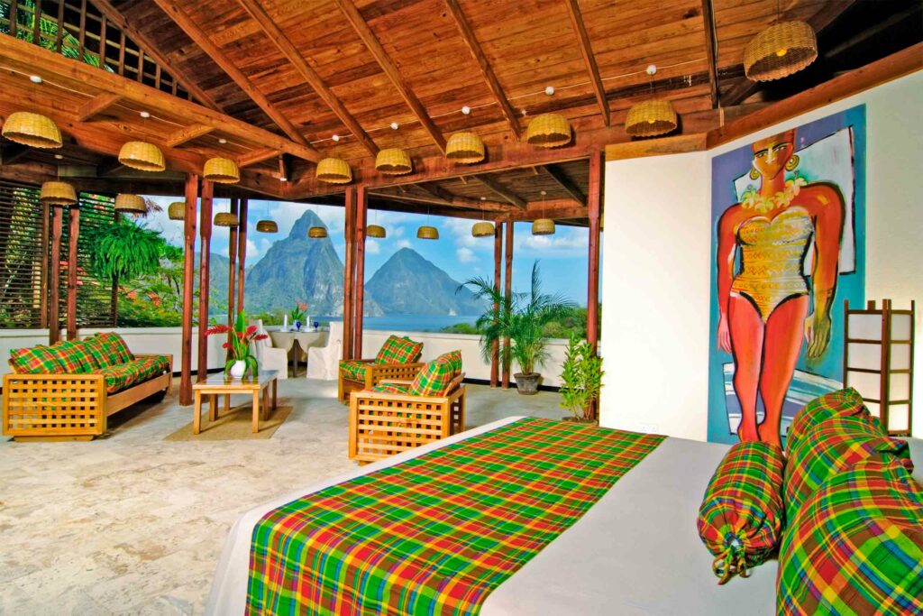 Room with a view at Anse Chastanet, Soufrière, Saint Lucia