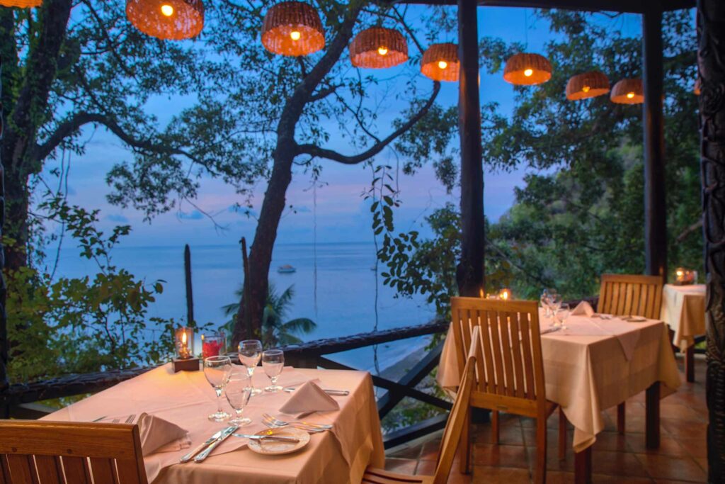 Treehouse Restaurant, Saint Lucia