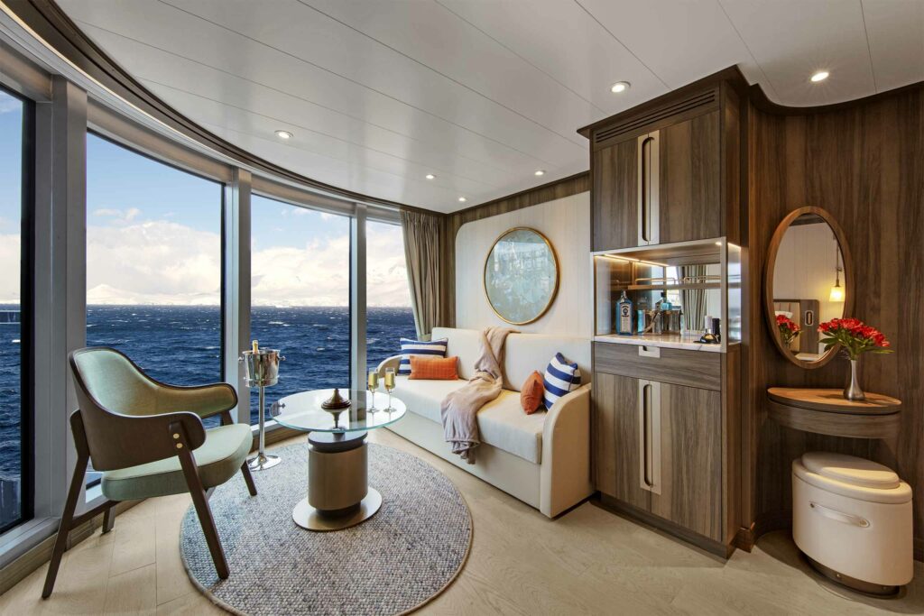 Panorama Suite aboard Seabourn Pursuit