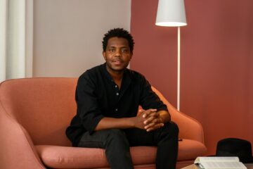 Portrait of Bheki Dube, Founder and CEO of CURIOCITY, Cape Town, South Africa