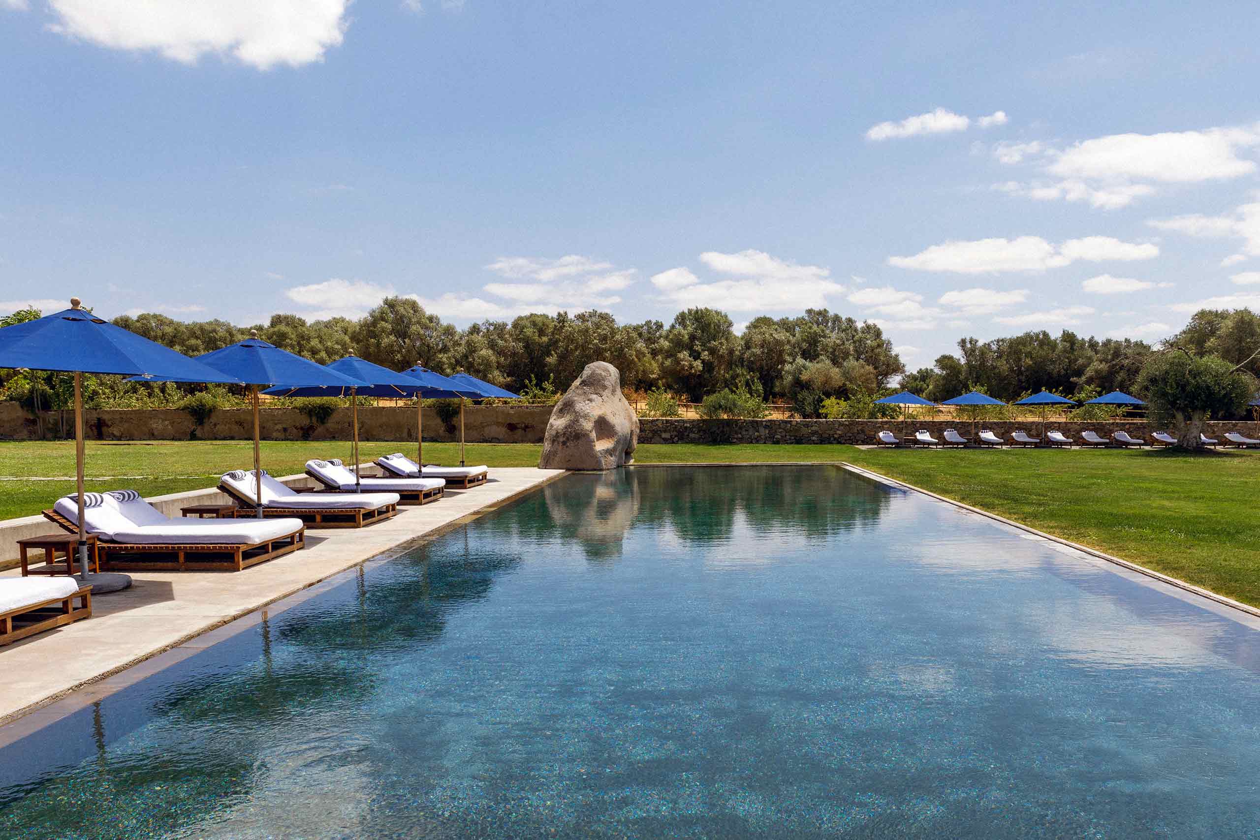 The pool at São Lourenço do Barrocal, Alentejo, Portugal