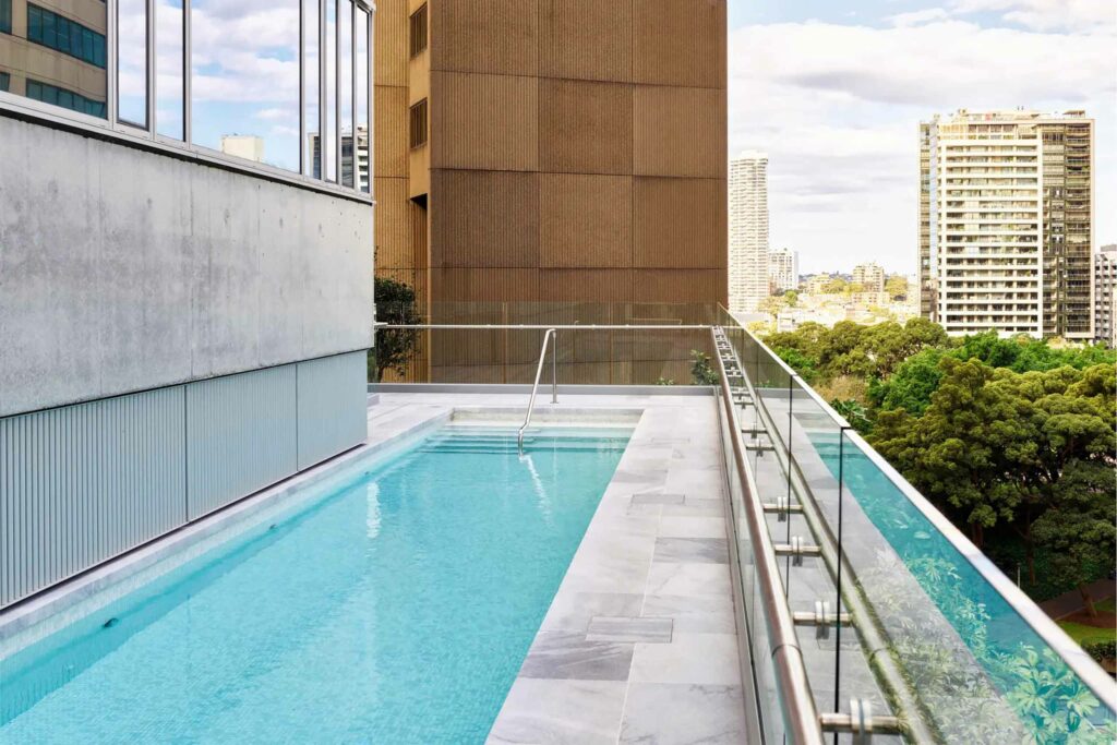 Rooftop pool at The Porter House Hotel Sydney - MGallery, Sydney, Australia