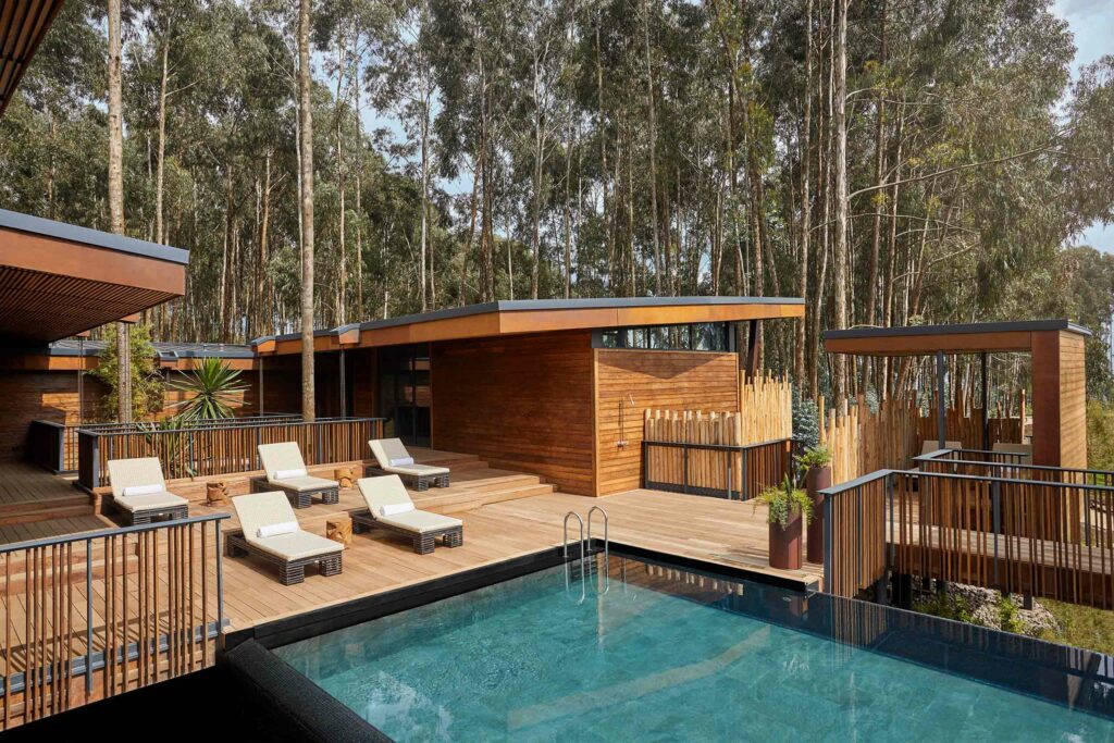 Main pool at One&Only Gorilla's Nest, Kinigi, Rwanda