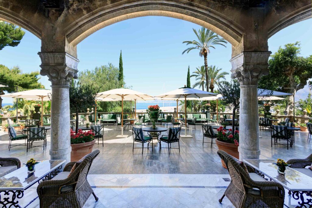 View from the Terrazza Bar, Palermo, Sicily, Italy