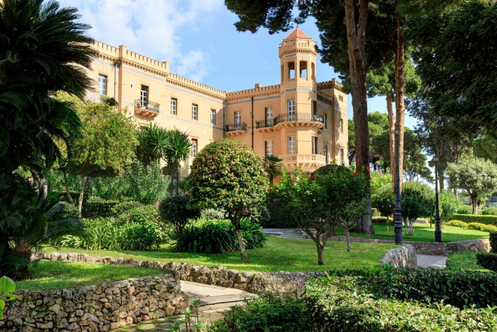 Exterior of Villa Igiea, a Rocco Forte Hotel, Palermo, Sicily, Italy