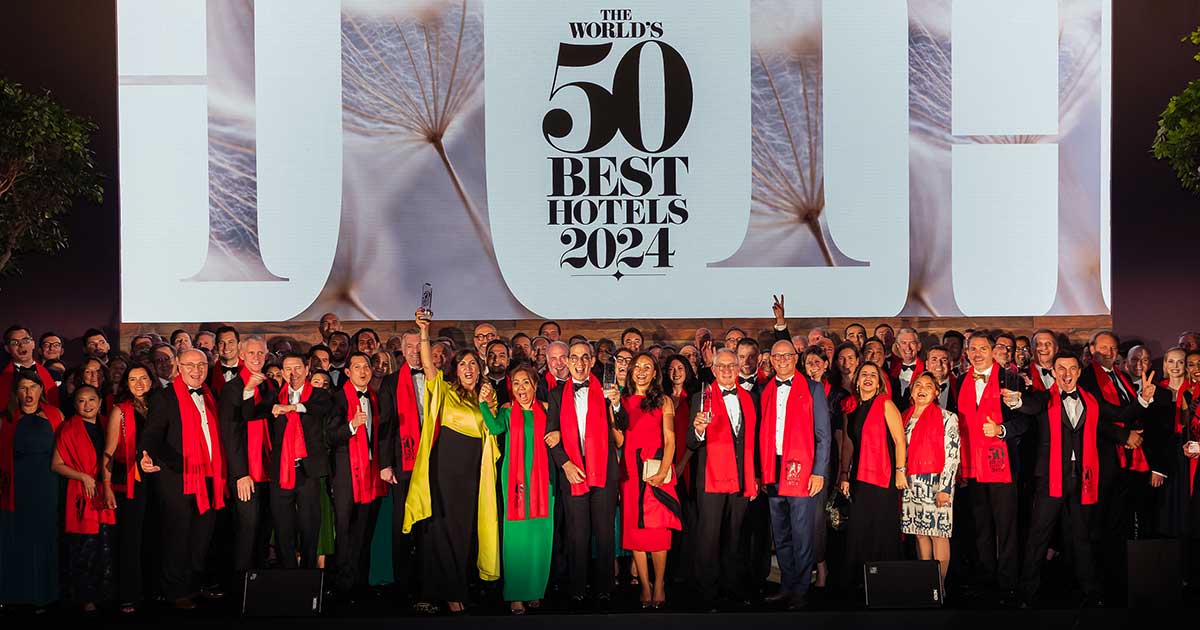 The World's 50 Best Hotels 2024 announced in London ceremony OutThere