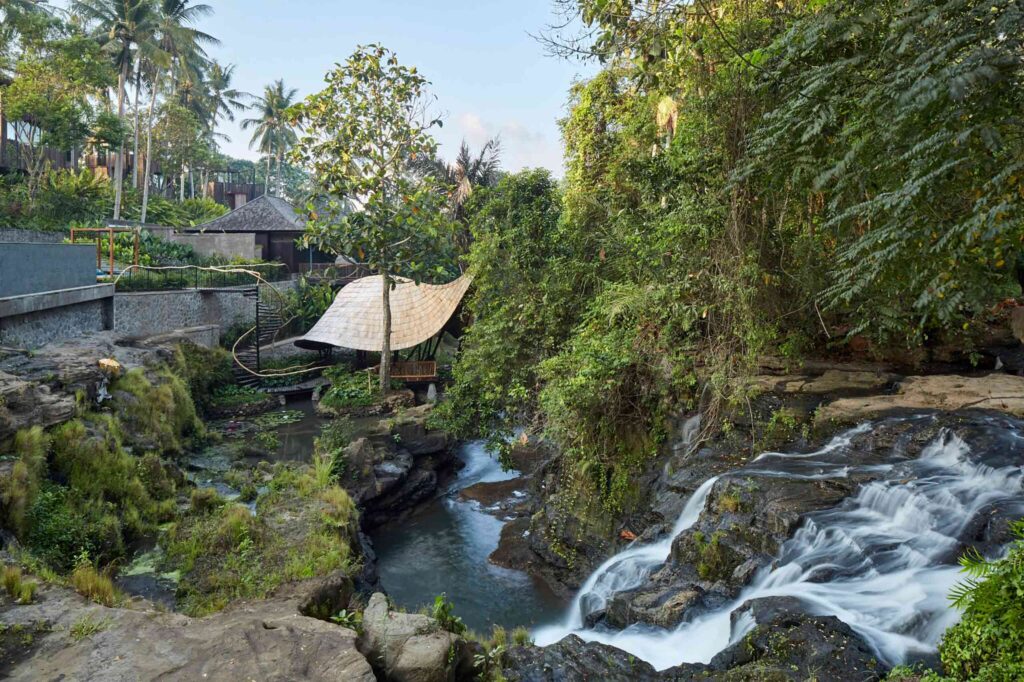 A stream in Bali, Indonesia