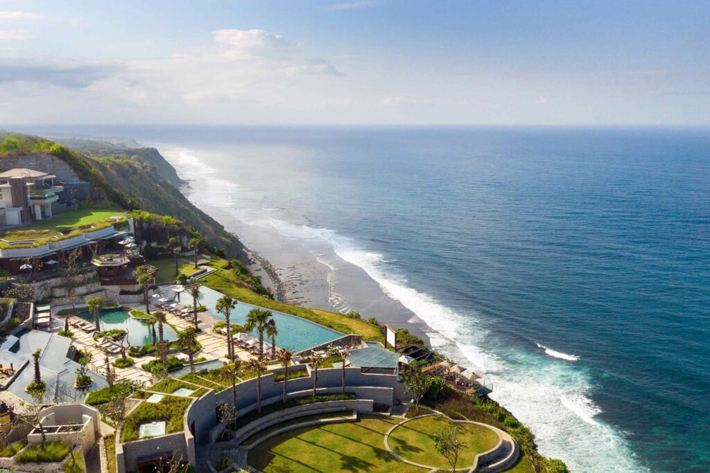 The view from Six Senses Uluwatu, Uluwatu, Bali, Indonesia