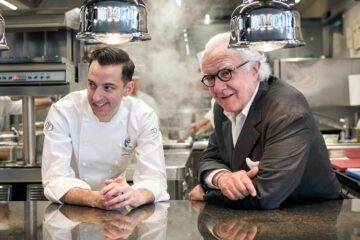 Alain Ducasse and Alessandro Lucassino