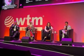 Panellists at WTM London 2024