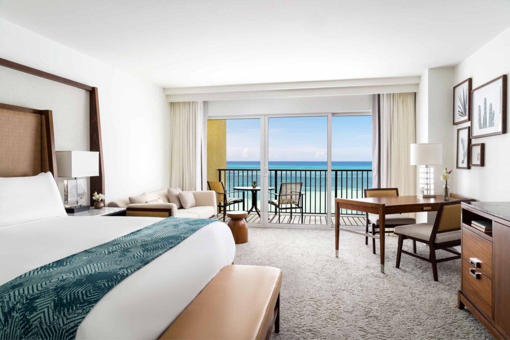 A bedroom at The Ritz-Carlton Aruba, Noord, Aruba