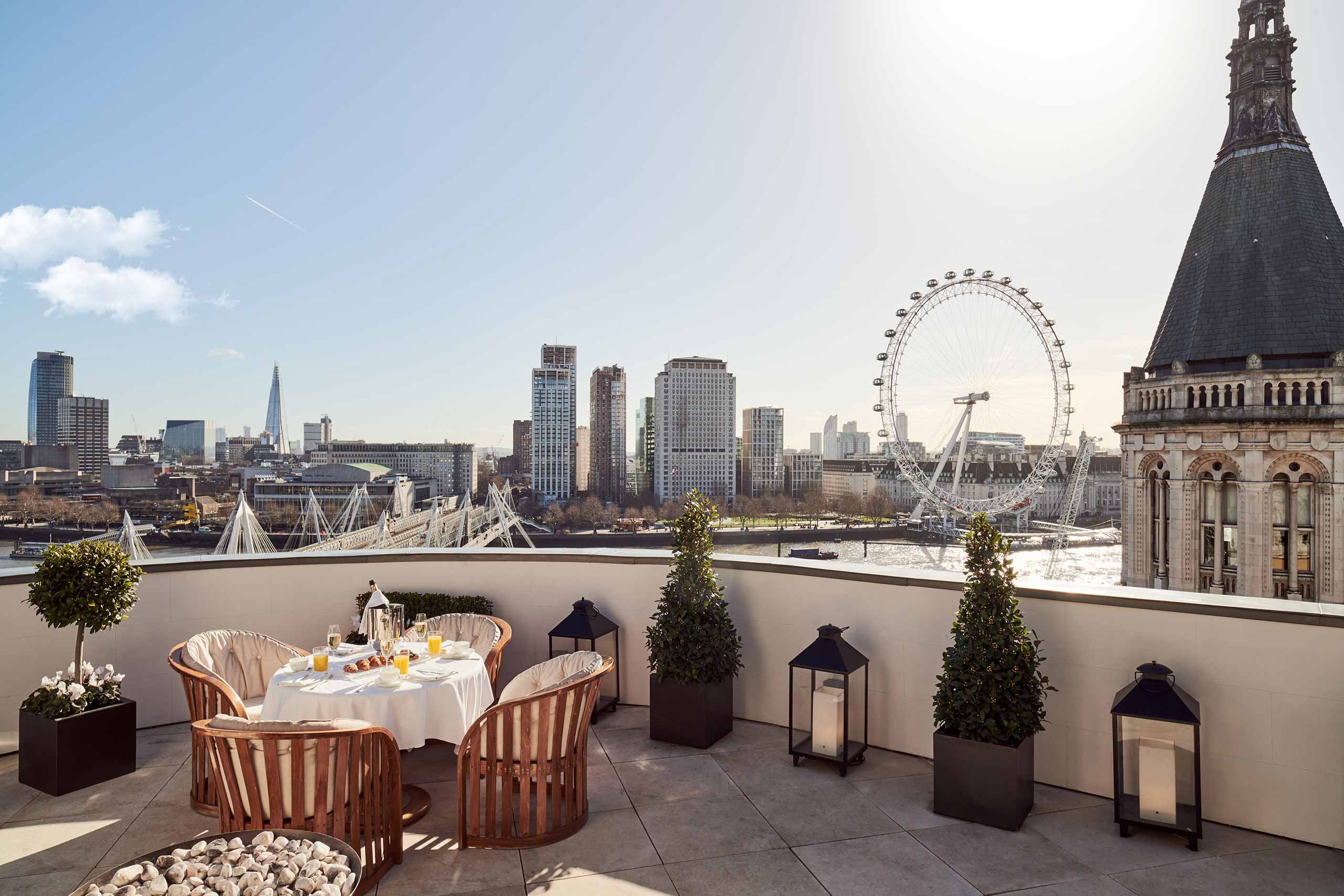 Rooftop at Corinthia London, London, England, United Kingdom