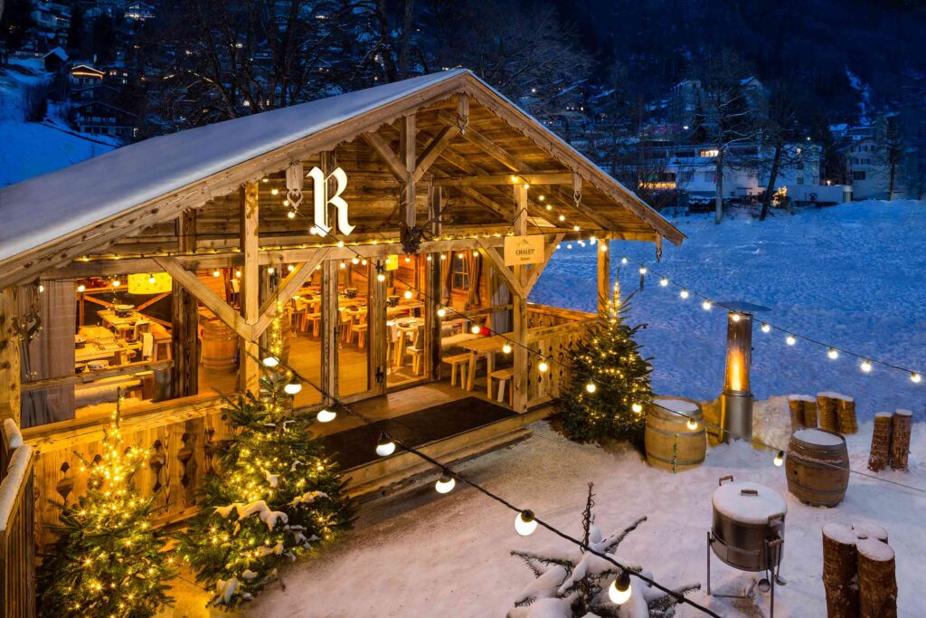 Chalet Ruinart in Switzerland