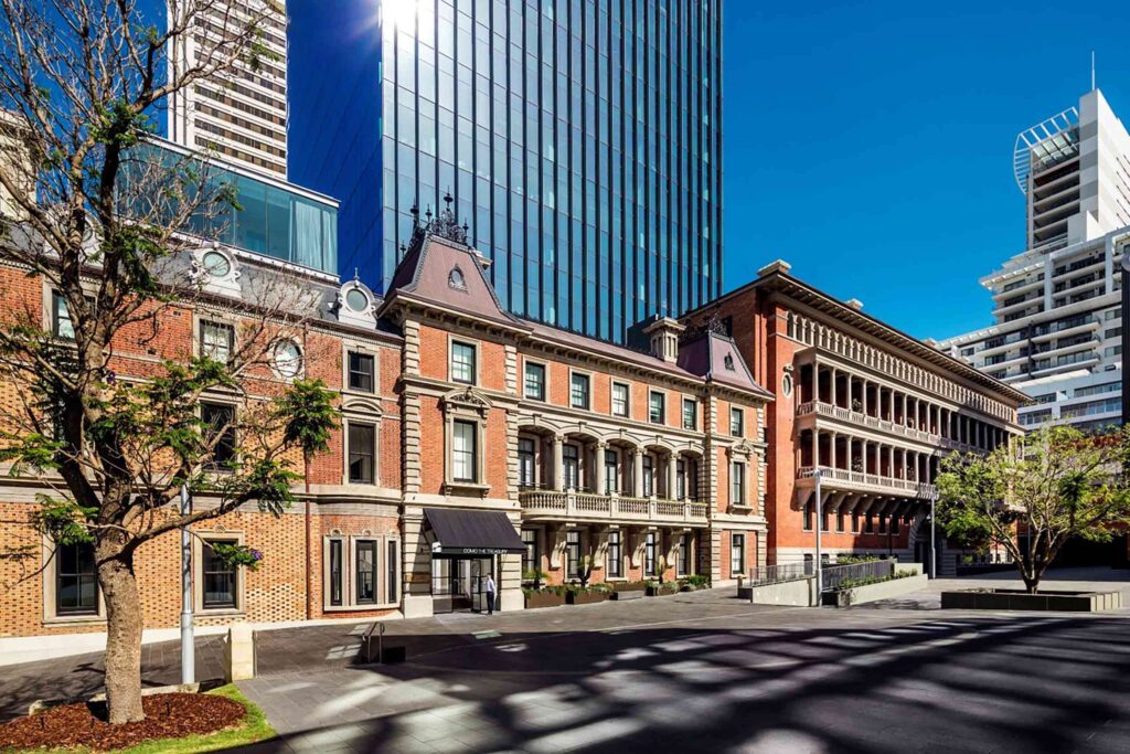 Exterior view of COMO The Treasury, Perth, Australia